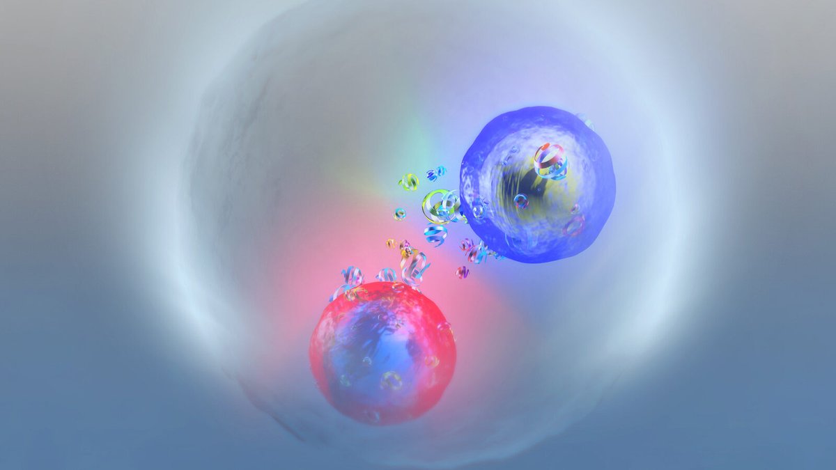 SLAClab's tweet image. Romance is in the collider 💕
The CMS and ATLAS experiments at @CERN’s Large Hadron Collider observed an unforeseen feature in the behavior of top quarks that suggests that these (heaviest of all) elementary particles form a fleeting union! Learn more: bit.ly/4kyG2bZ