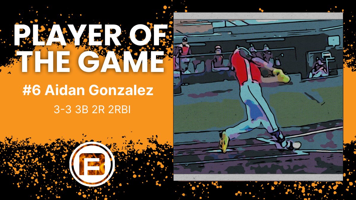 Big Fire Baseball (@bigfirebaseball) on Twitter photo PoG: <a href="/AidanGon6/">Aidan Gonzalez</a>
Aidan Gonzalez #6 SS/CF 2028 | Chisholm Trail HS | Cooperstown Cobras 15U Walcott
#bigfire #PoG PoG: <a href="/AidanGon6/">Aidan Gonzalez</a>
Aidan Gonzalez #6 SS/CF 2028 | Chisholm Trail HS | Cooperstown Cobras 15U Walcott
#bigfire #PoG
