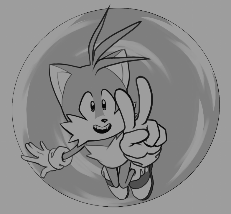 nerunerucastle's tweet photo. Tails doodle #SonicTheHedgehog https://t.co/LINB1MwlVo