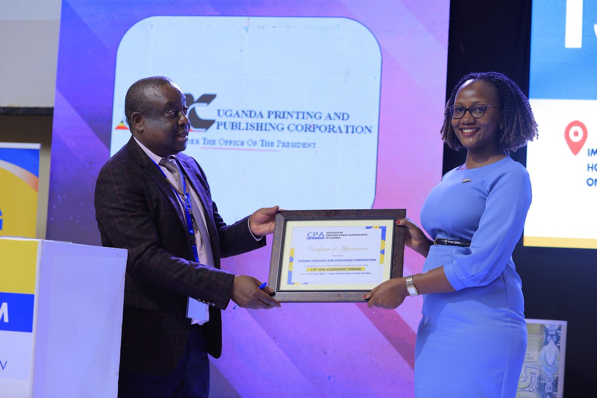 uppc_uganda's tweet image. “At Uganda Printing and Publishing Corporation, we recognize the pivotal role @ICPAU1 members play in shaping Uganda’s economic future. As your trusted partner, UPPC is committed to supporting accountants, auditors, financial professionals and the general public with secure,…