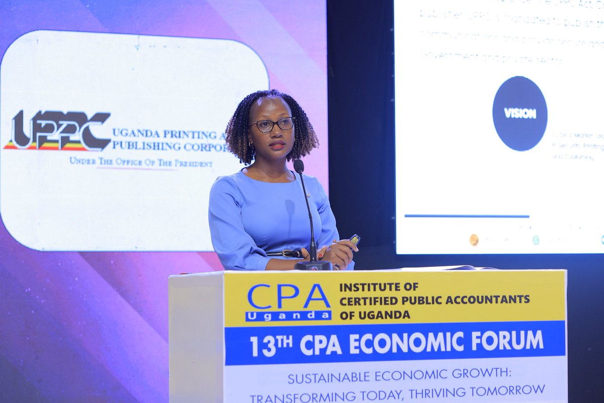 uppc_uganda's tweet image. “At Uganda Printing and Publishing Corporation, we recognize the pivotal role @ICPAU1 members play in shaping Uganda’s economic future. As your trusted partner, UPPC is committed to supporting accountants, auditors, financial professionals and the general public with secure,…