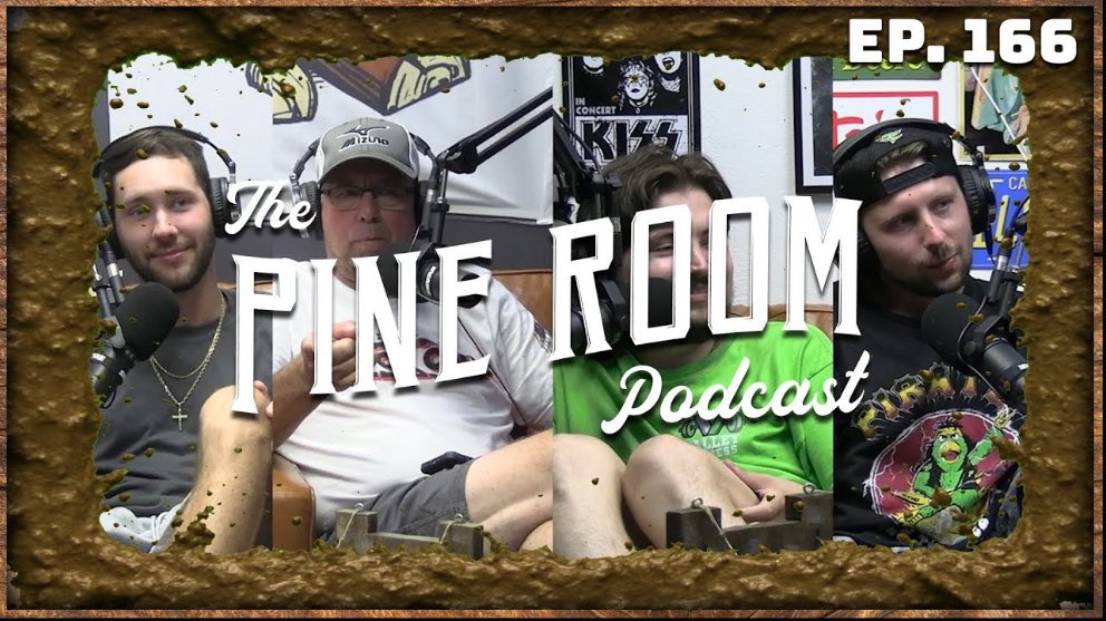 pineroomstudios's tweet image. An incredibly interesting week on The Pine Room Podcast – Ep. 166 | Butt Mud Philosophy ○ Heat Wave & Frost Bite ○ Pre-Pine Room Tales live on all platforms now! | youtu.be/7x-CndECA1Y?fe…