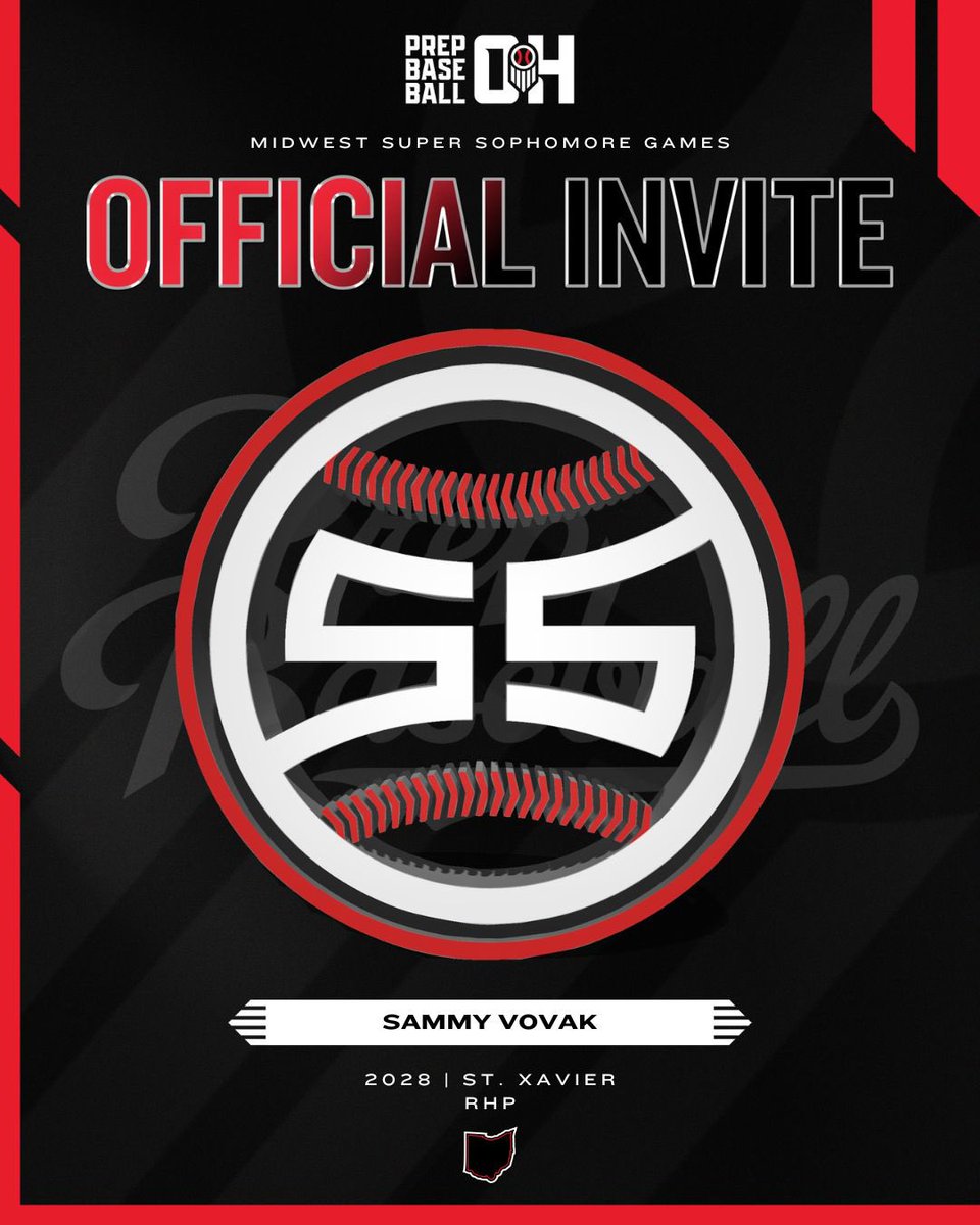 SamVovak's tweet photo. Thank you @PrepBaseballOH @weldyprep for the invite to super sophomore games. Excited to represent Ohio and compete! https://t.co/m7OHUpg4ex