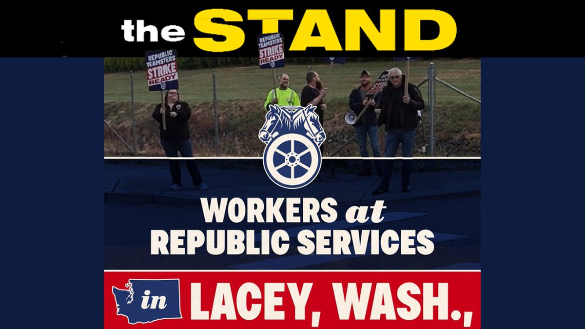 Today's News:
✍️Republic Teamsters honor picket line in Western WA
✍️Prime Week Deal: AMZ Workers want a union contract
✍️PNW fire season &amp; NOAA cuts
✍️Workers reach TA in Philly strike
✍️More cities, counties join immigrant sanctuary lawsuit
ow.ly/Js7H50WnYHS