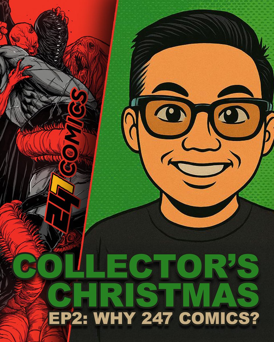 247ComicsHQ's tweet image. COLLECTOR'S CHRISTMAS GETS REAL
Carl opens up about the 247 Comics journey like never before.
BLADESMYTH art, HEROES BE DAMNED card game, and the story behind everything we've built.
This is why we do what we do.
#CollectorsChristmas #247Comics #YouTube