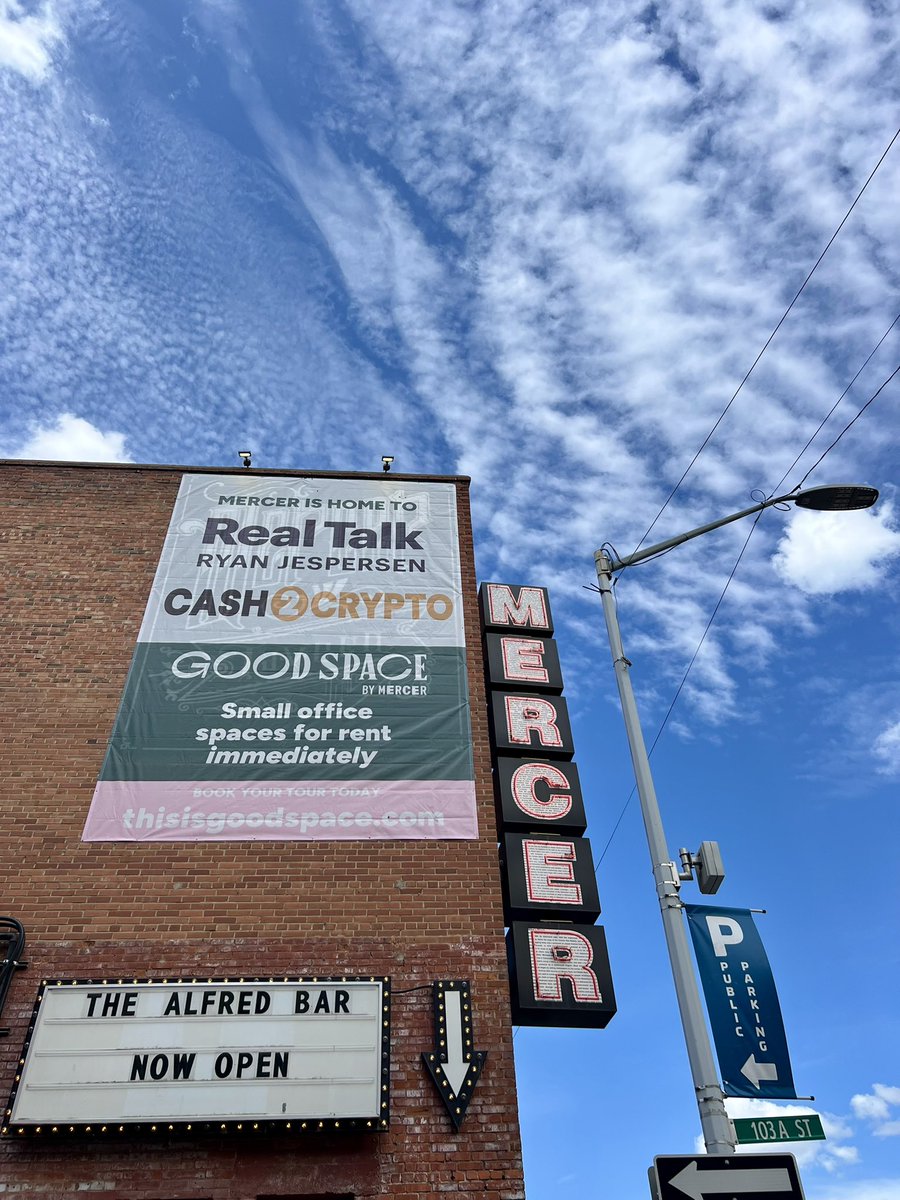 ryanjespersen's tweet image. Nice little addition to @MercerWarehouse! #yeg #yegdt #RealTalkRJ