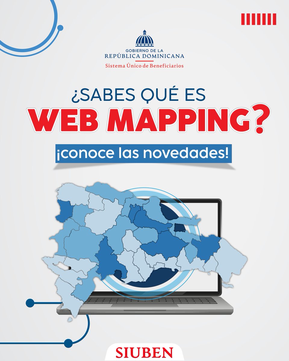 SiubenRD's tweet image. 📷 A través de Web Mapping, puedes explorar indicadores sociales por provincia, municipio y sección, facilitando la toma de decisiones en políticas públicas, investigaciones y programas de protección social.
#DatosParaDecidir #WebMapping