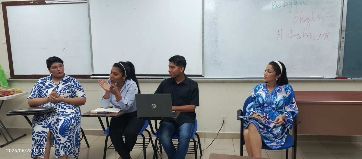 Con presentación de trabajos finales, en el curso de Teoría y Análisis de Género a cargo de la Profesora Briseida Barrantes, en el programa de Maestría en Género y Desarrollo.  <a href="/UNIVERSIDAD_PMA/">Universidad dePanamá</a> <a href="/ONUMujeres/">ONU Mujeres</a> <a href="/MujerPma/">Ministerio de La Mujer</a>