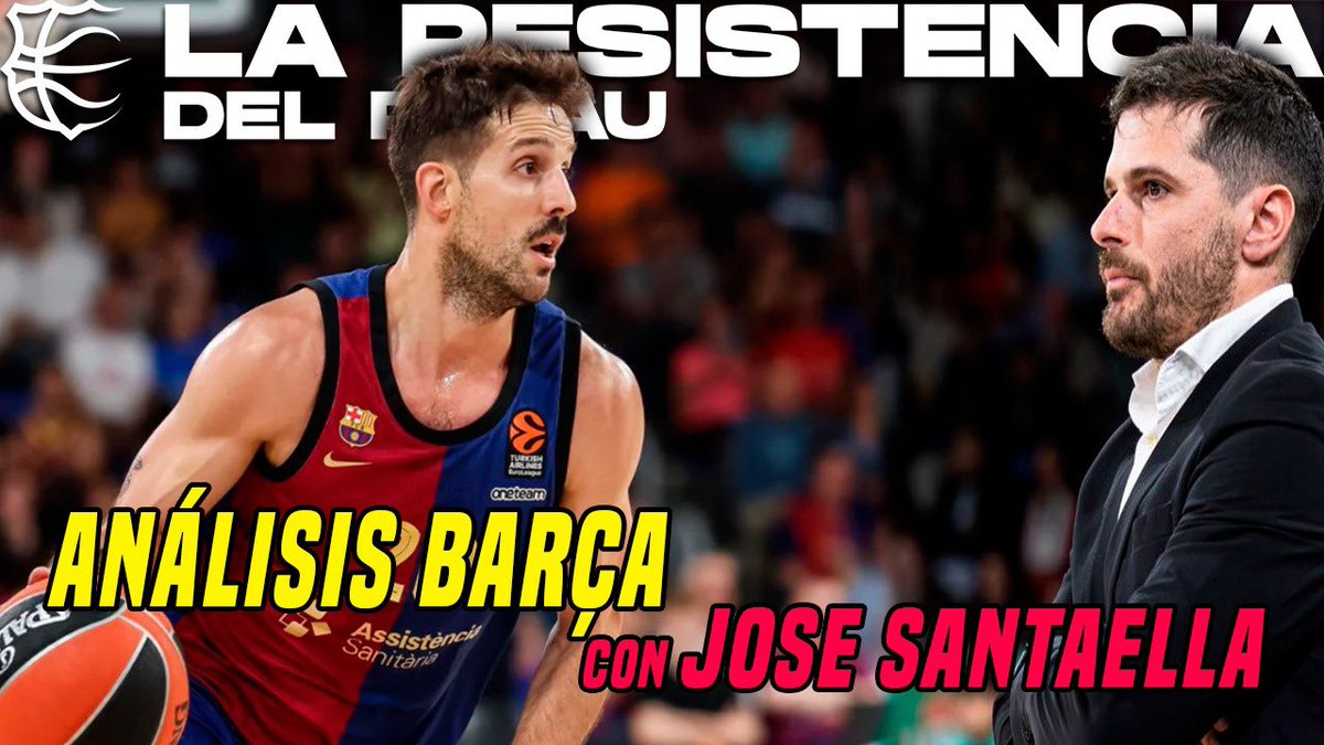 🔥🚨 ANALIZAMOS AL <a href="/FCBbasket/">Barça Basket</a> con JOSE SANTAELLA! 

Anécdotas, cómo se gestiona un mercado de fichajes, las claves de un buen staff, contextos… 

👇👇👇👇👇👇👇

youtu.be/XzrVUL03_KI?si…