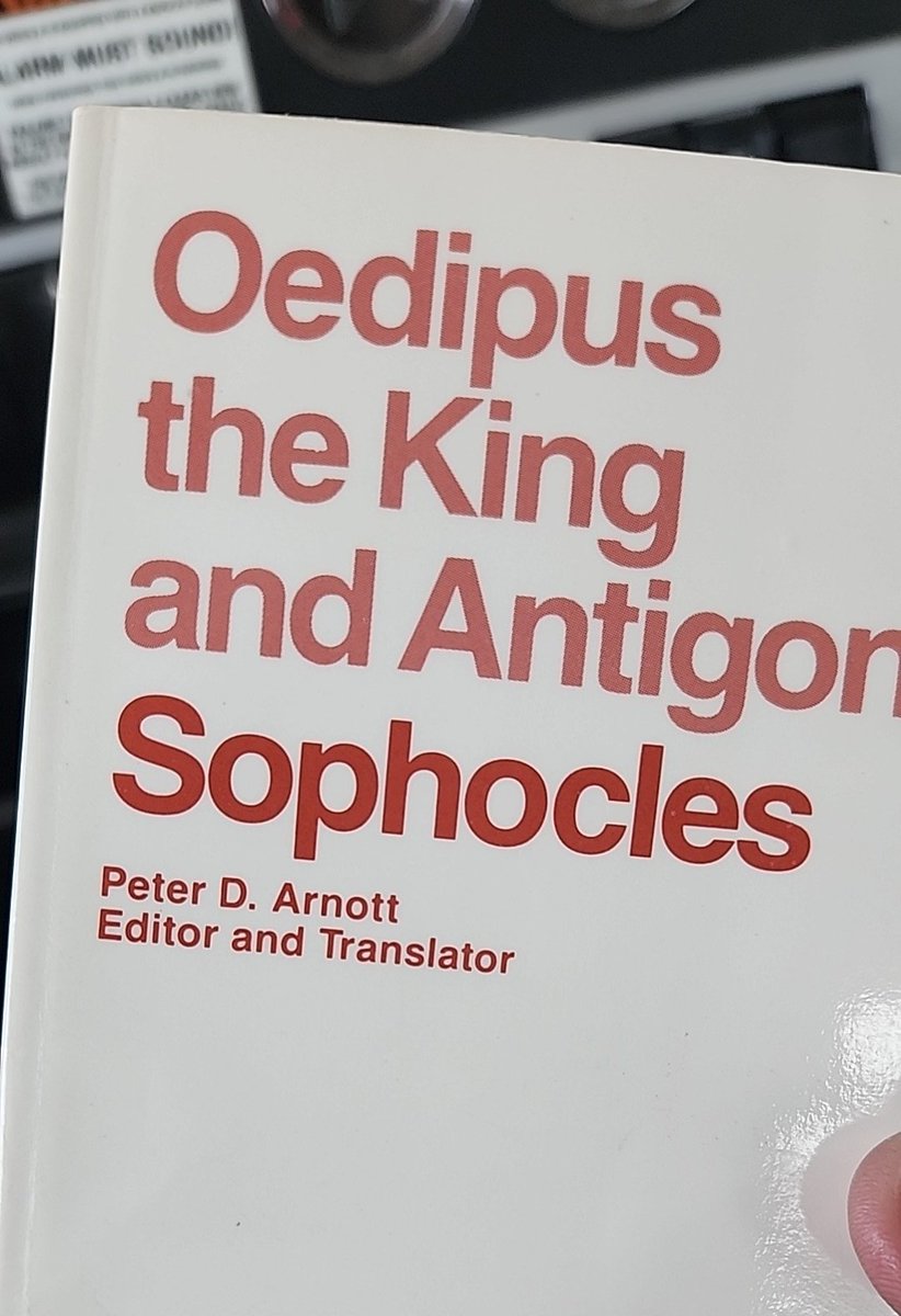 4HLsartorialist's tweet image. Now I haven't read Freud but based on what I know of his Oedipus theory it seems he completely missed the point of the Oedipus story.