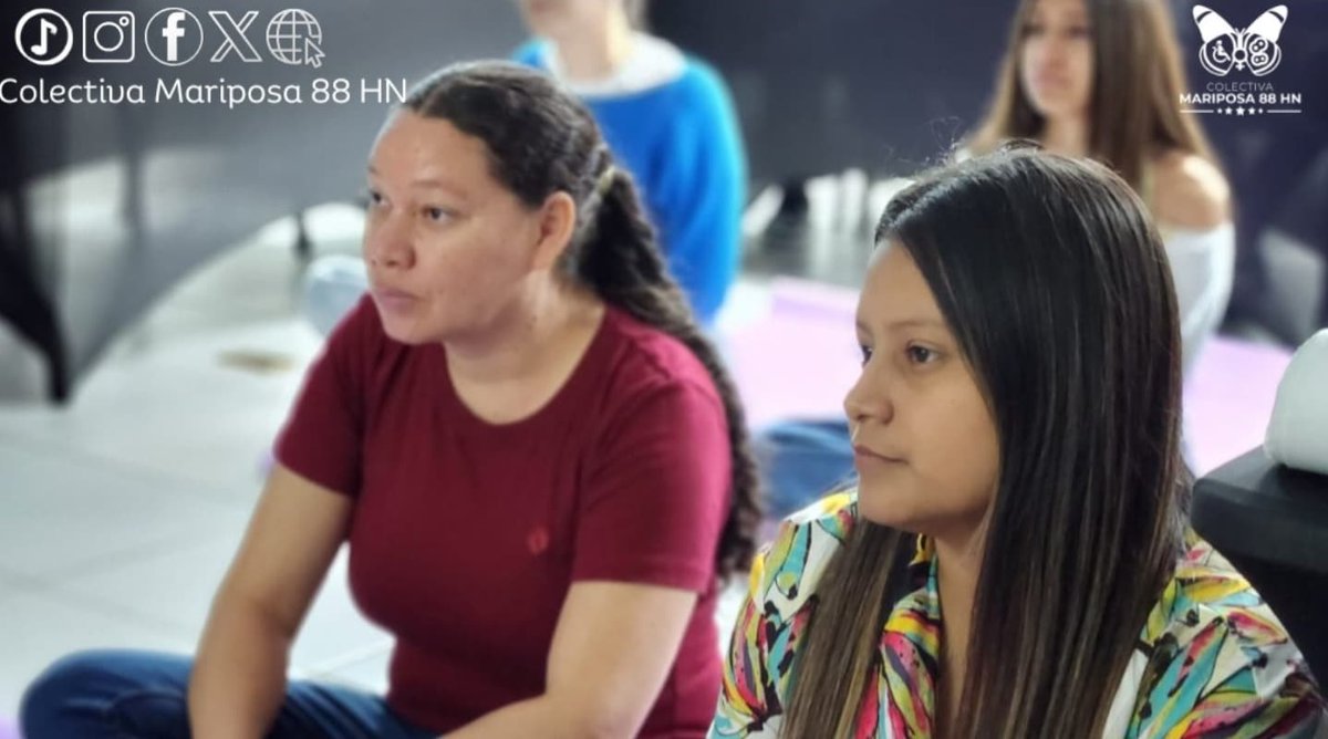 C88hn's tweet photo. Compañeras de la CM88HN participaron en el taller “Mi voz, mi poder” es un espacio de aprendizaje, empoderamiento y expresión diseñado para fortalecer la comunicación y el liderazgo de mujeres con discapacidad. https://t.co/nuZg063rGS