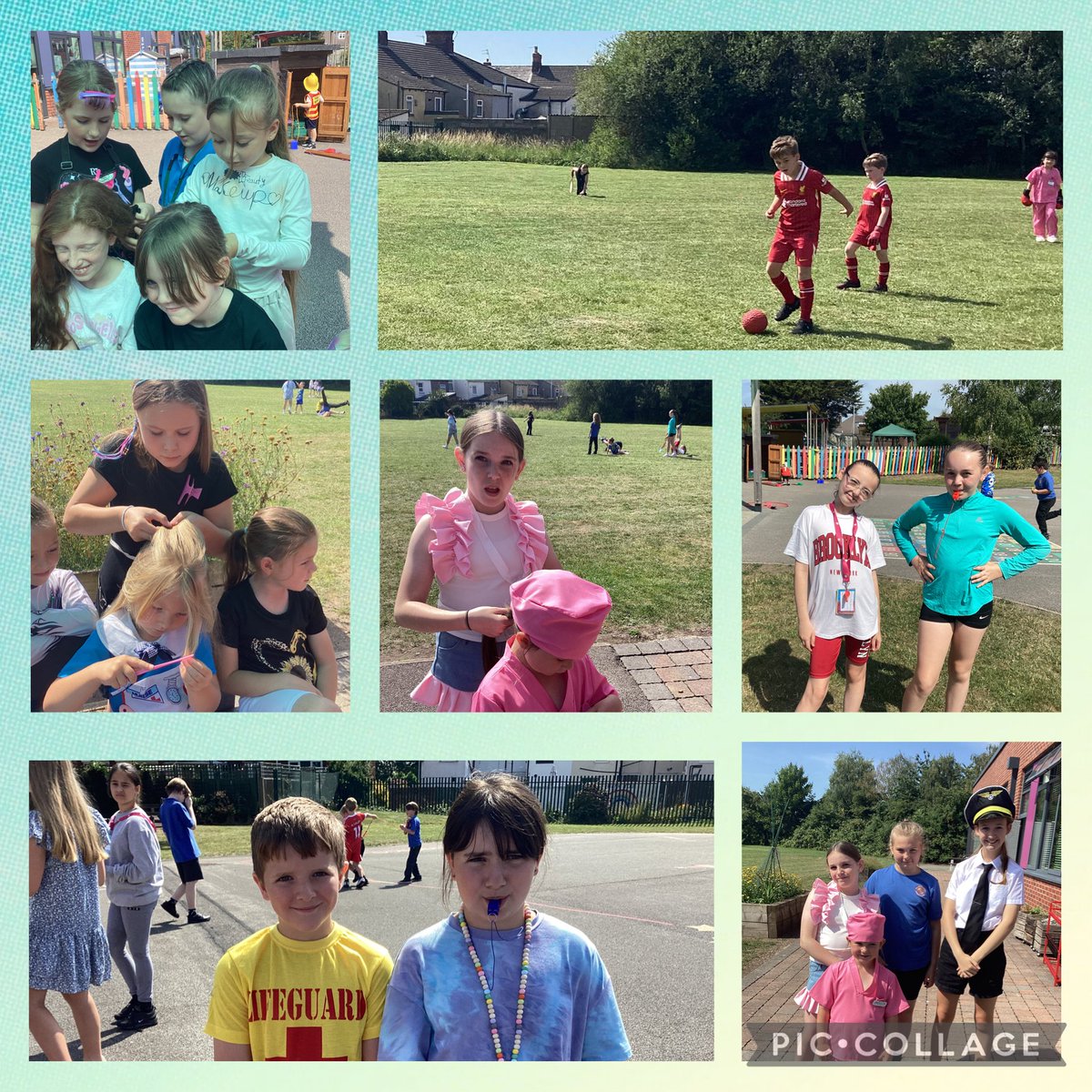 Aspirations Day. Can you guess what we would like to be when we are older? #HBaspirations #HBPSHE