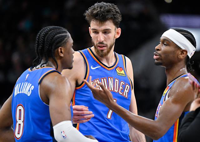The Thunder will combine to pay Shai Gilgeous-Alexander, Chet Holmgren and Jalen Williams over $880 million through 2031.

In the NBA’s new hard cap era, OKC’s roster is bound to look significantly different after next season.