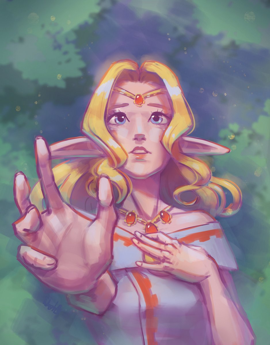 apparently I like blonde characters. Help. 

(definitely not inspired by Zelda and a few other characters🫢)