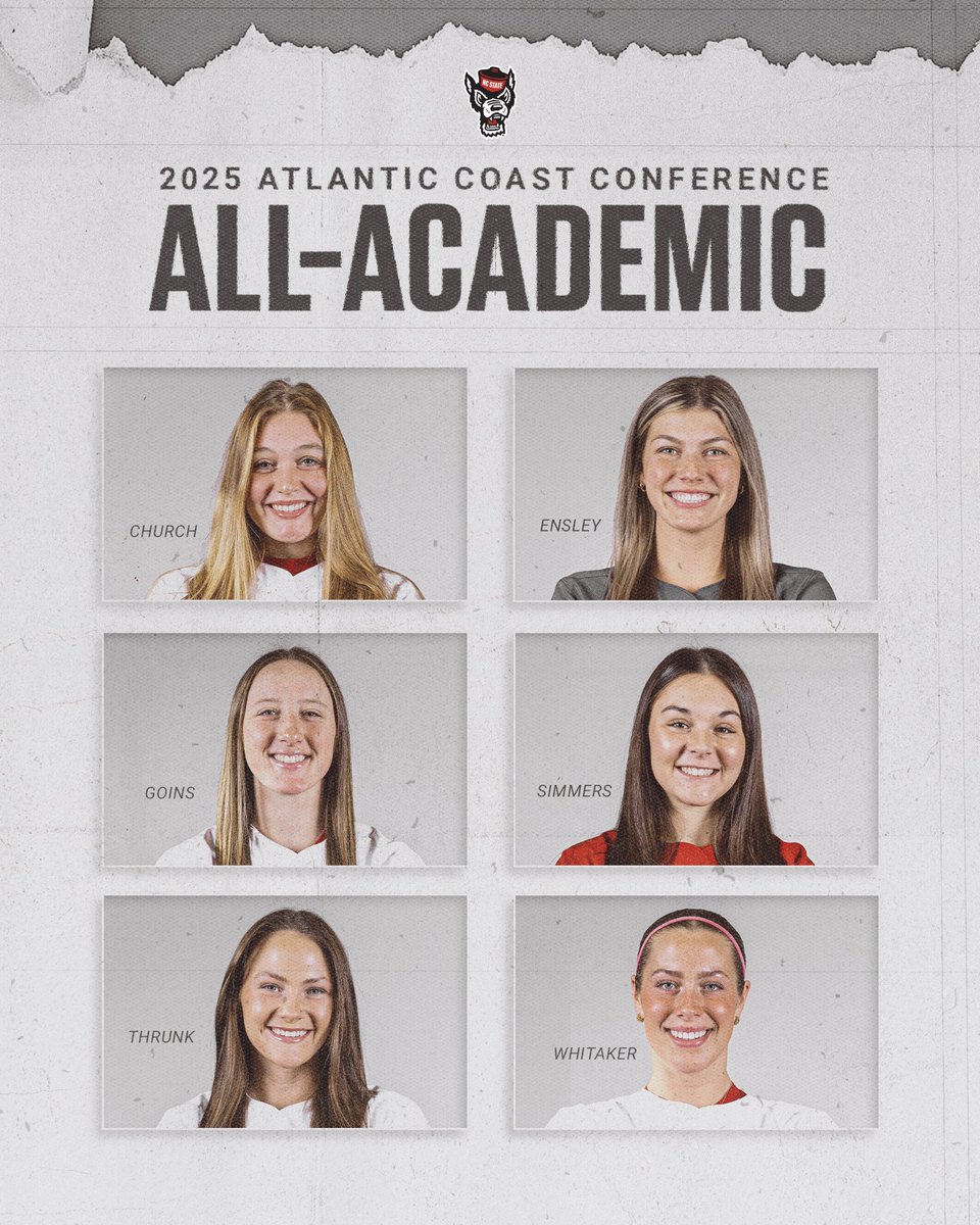 Showing out 📚

Congrats to our ACC All-Academic honorees!