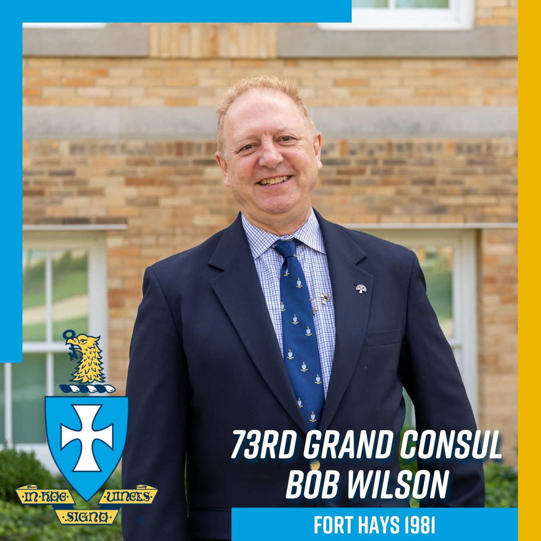 Happy 66th birthday to 73rd Grand Consul Bob Wilson, FORT HAYS 1981! Thank you for your dedication and continued leadership to Sigma Chi!