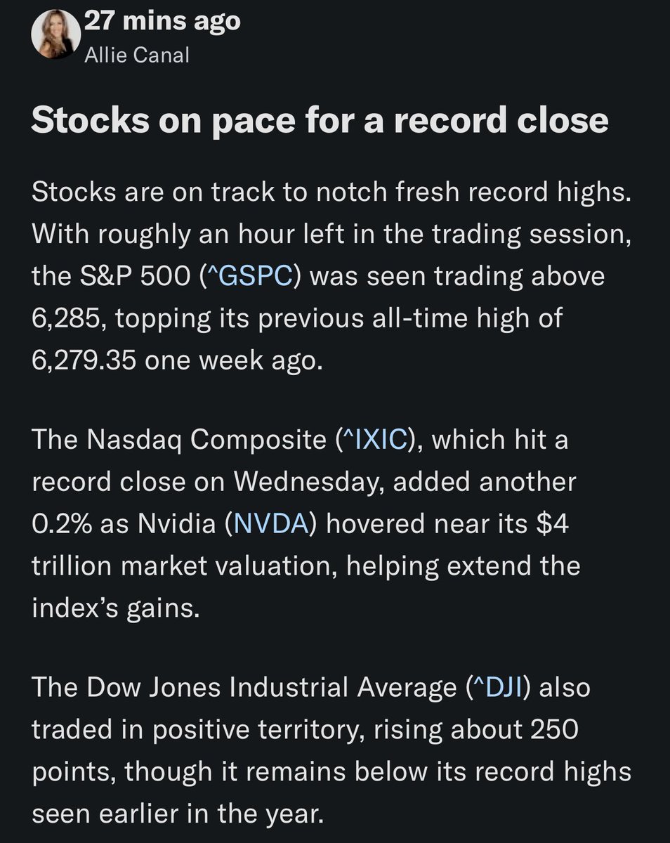 allie_canal's tweet image. The rally party drags on despite Trump’s trade letters and new tariff threats