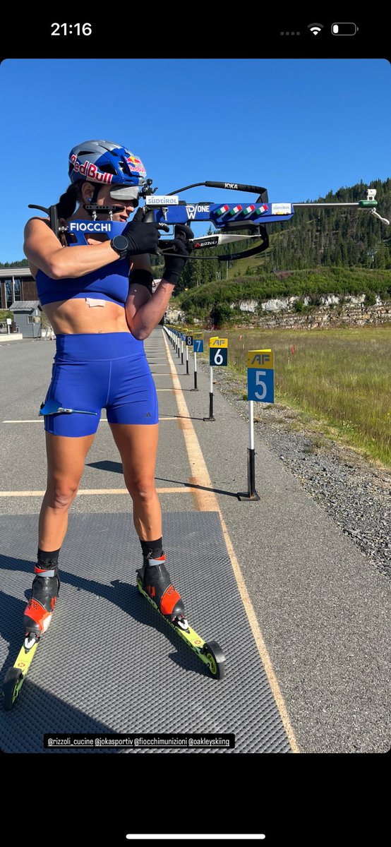 Training #Wierer #biathlon #ValdiFiemme