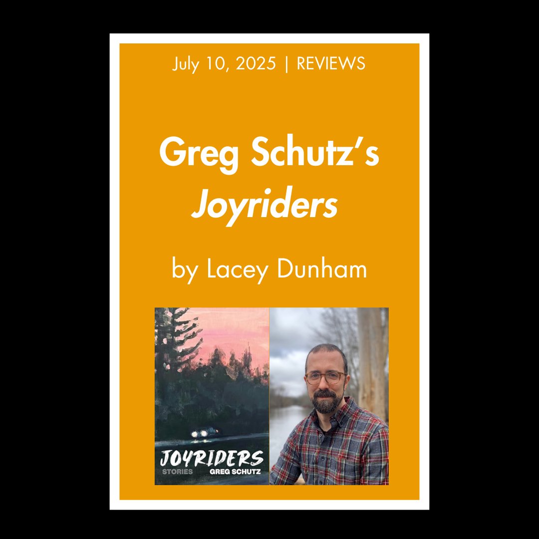 StoryLitMag's tweet image. Just Posted: Story Fiction Editor Lacey Dunham&apos;s review of Joyriders by Greg Schutz. Read it here: storymagazine.org/greg-schutz-in…
