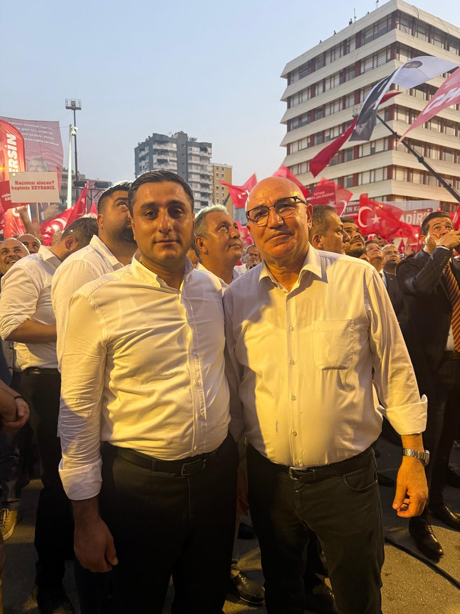 📍Adana'dayız! 

Şanlıurfa Milletvekilimiz PM Üyemiz, Sayın Av. Mahmut Tanal'la Adana halkının iradesi Zeydan Karalar başkanımıza sahip çıkmak için Uğur Mumcu Meydanındayız!

"Kurtuluş yok tek başına, ya hep beraber ya hiç birimiz! "

#adana #ZeydanKaralarYalnızDeğildir 

<a href="/MTanal/">Av.Mahmut TANAL</a>