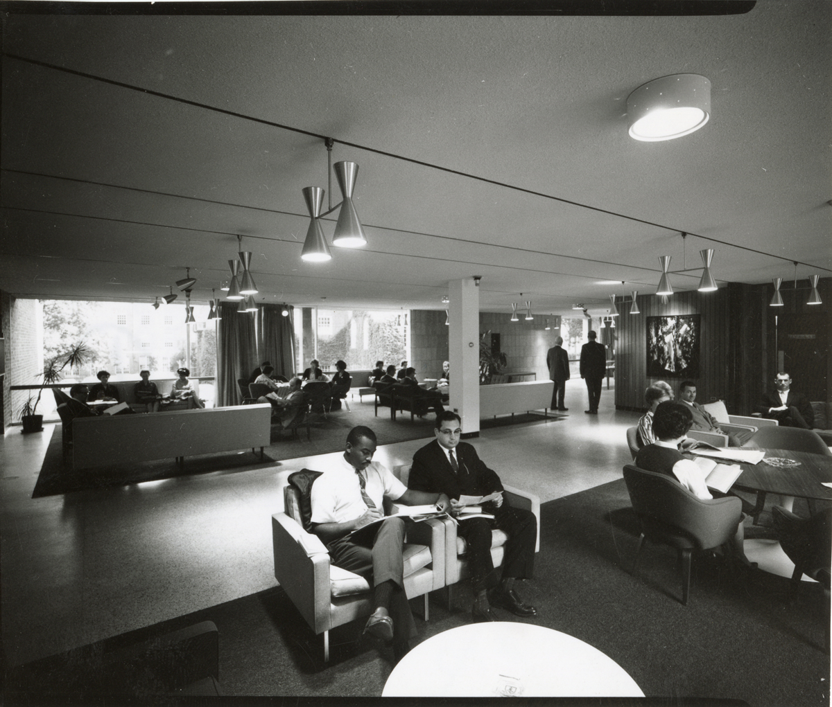 RutgersGSE's tweet image. Recognize this place? After the Rutgers Board of Governors changed our school's name to the Graduate School of Education in 1960, we moved into our new and current home. In 1963, faculty and staff moved into the new GSE building on 10 Seminary Place.