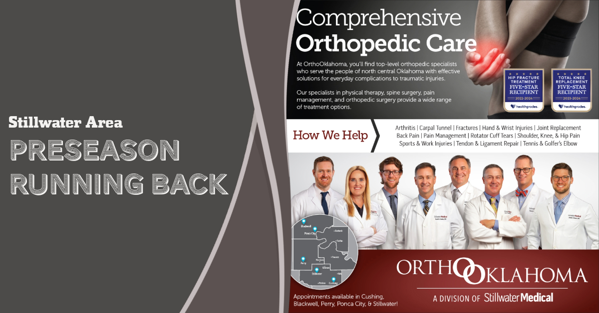 VOTE NOW! Which Stillwater Area running back should we feature? - Presented by Ortho Oklahoma (Poll Ends 7/17)

northvypeok.com/stillwater-are…