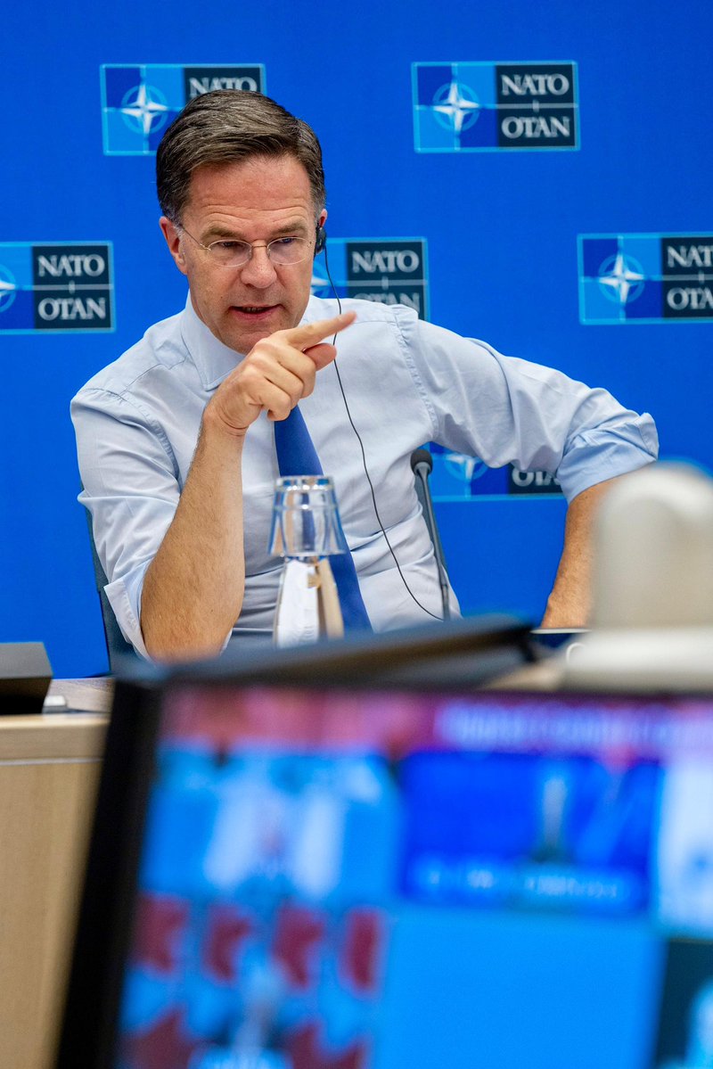 SecGenNATO's tweet image. Russia’s continued massive attacks against Ukrainian civilians are deplorable. Earlier today I urged leaders to go further so Ukraine has more ammunition & air defences. I’ve just spoken with President Trump & am now working closely with Allies to get Ukraine the help they need