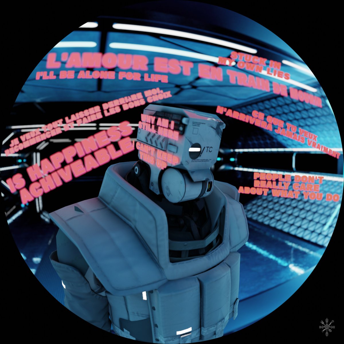 BarkerKrys's tweet image. ALL OF THIS IS FLEETING
#blender #3dart #robot #introspective