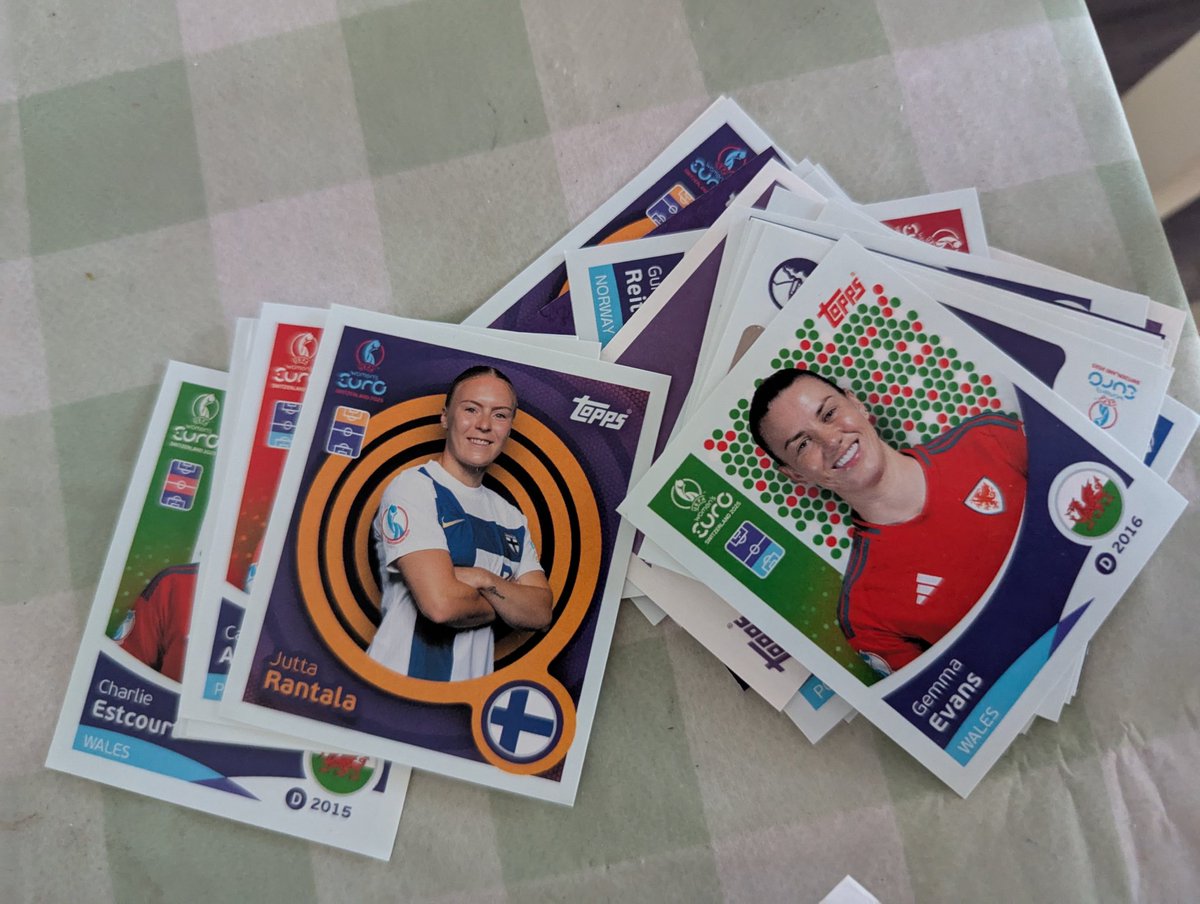 Looking for the last few stickers for my #WEURO2025 <a href="/Topps_UK/">Topps UK</a> sticker book (as well as helping a friend complete hers). If you have any of the following: 46, 135, 143, 184, 249, 32, 57, 73, 114, 135,  177, 180,  260, 289, 306 get in contact. :) #Lionesses <a href="/Topps/">Topps</a> <a href="/WEURO2025/">UEFA Women's EURO 2025</a>