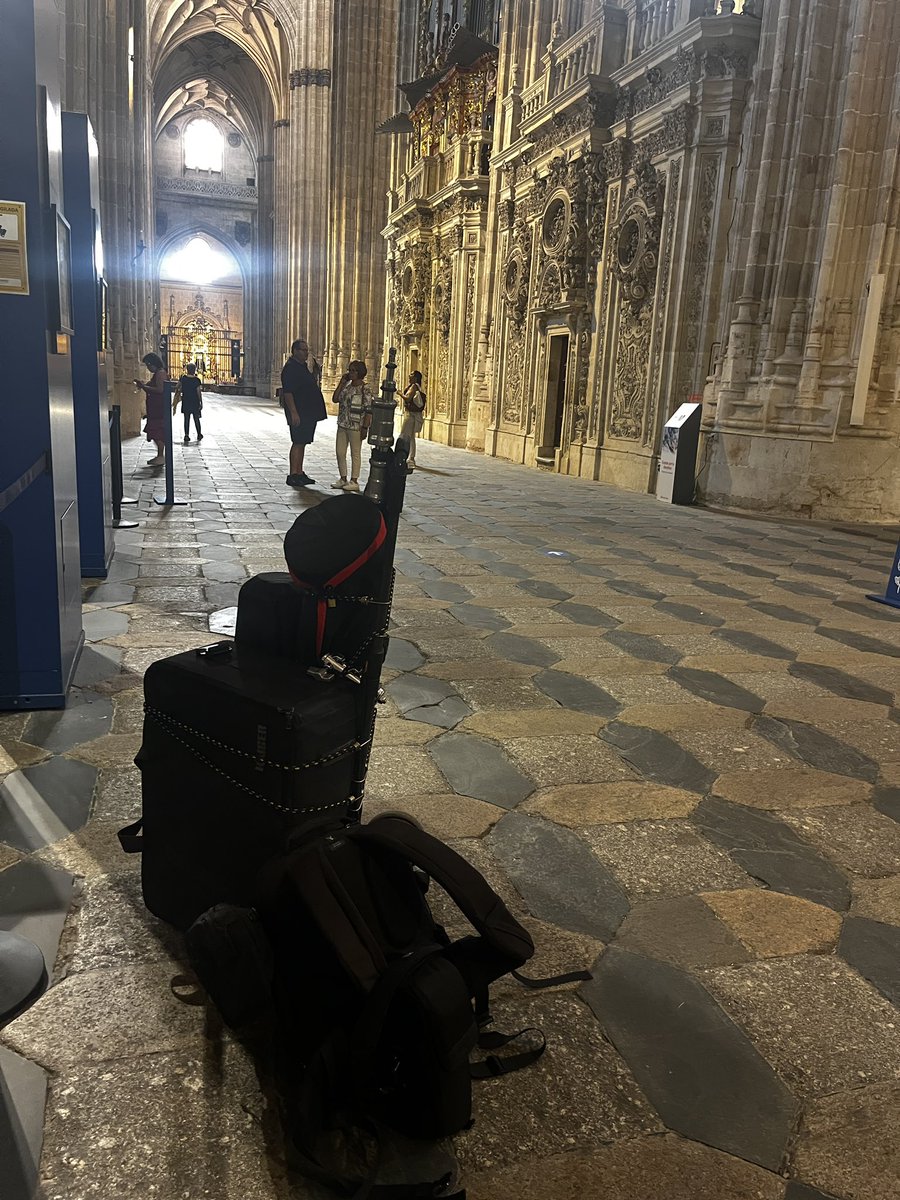 danielvsag's tweet image. Reportaje en la catedral de Salamanca