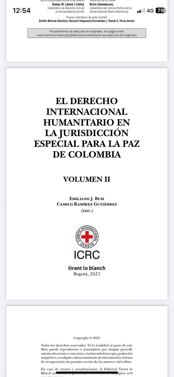 Hoy en Colombia se habla del uso de animales en los conflictos armados; en el
Segundo Volumen del DIH en la Jurisdicción Especial para la Paz mi amigo <a href="/emilianobuis/">Emiliano J. Buis</a> nos da varias luces sobre la prohibición de usos de animales por la reglas humanitarias.
