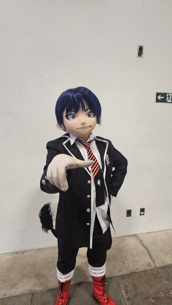MTOFKigu's tweet image. More Rin pics from @animefriends #AF2025, and there's more coming soon 😊
📸 ig/lynzordan
#RinOkumura #奥村燐 #AoNoExorcist #BlueExorcist #青の祓魔師 #kigurumi #kigurumimask #kig #着ぐるみ