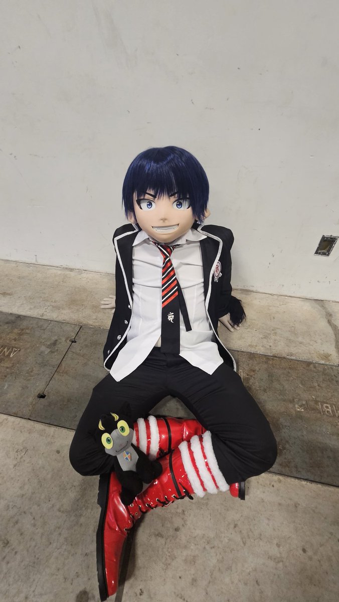 MTOFKigu's tweet image. More Rin pics from @animefriends #AF2025, and there's more coming soon 😊
📸 ig/lynzordan
#RinOkumura #奥村燐 #AoNoExorcist #BlueExorcist #青の祓魔師 #kigurumi #kigurumimask #kig #着ぐるみ