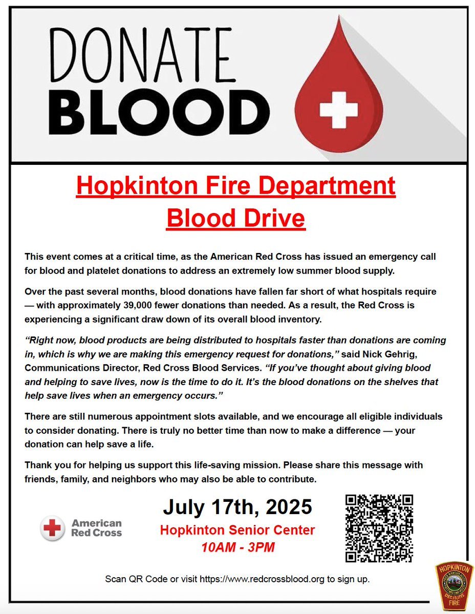 Hopkinton Fire tweet media