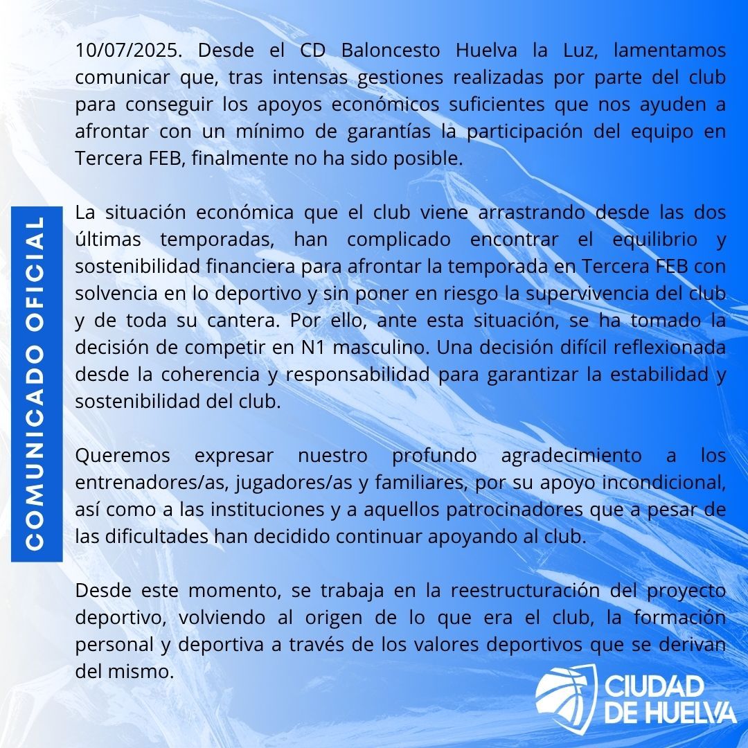 Comunicado oficial