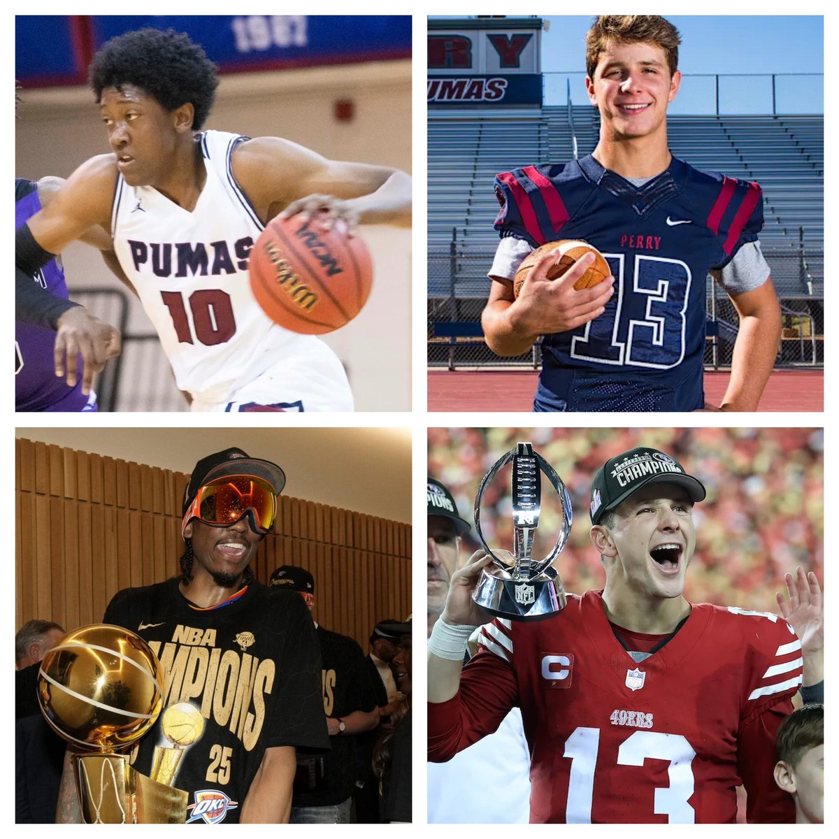 The Perry Puma Way….

🌵🌵🌵🌵Two l <a href="/perry_pumas/">Perry High Athletics</a> have the largest contracts by former Arizona High School athletes! 🌵🌵🌵🌵

Jalen Williams: 5-year, $287 million max extension with the Thunder

Brock Purdy: five-year, $265 million extension with the 49ers

<a href="/12SportsAZ/">12 SPORTS</a>