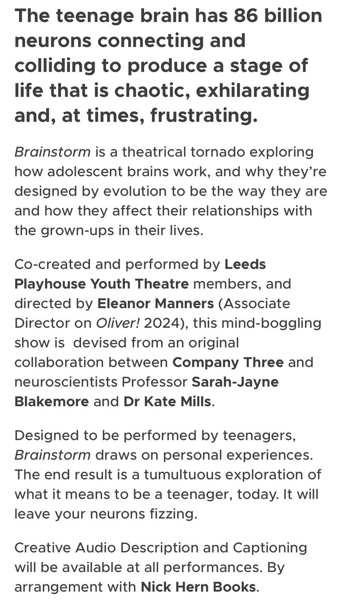 Trinity Academy Leeds (@trinityacademyl) on Twitter photo Dedication from our brilliant staff team, showing up to support an equally brilliant young man in his debut performance <a href="/LeedsPlayhouse/">Leeds Playhouse</a> in Brainstorm tonight. ๐๐ <a href="/TrinityLAPA/">LAPA @ TAL</a> Dedication from our brilliant staff team, showing up to support an equally brilliant young man in his debut performance <a href="/LeedsPlayhouse/">Leeds Playhouse</a> in Brainstorm tonight. ๐๐ <a href="/TrinityLAPA/">LAPA @ TAL</a>