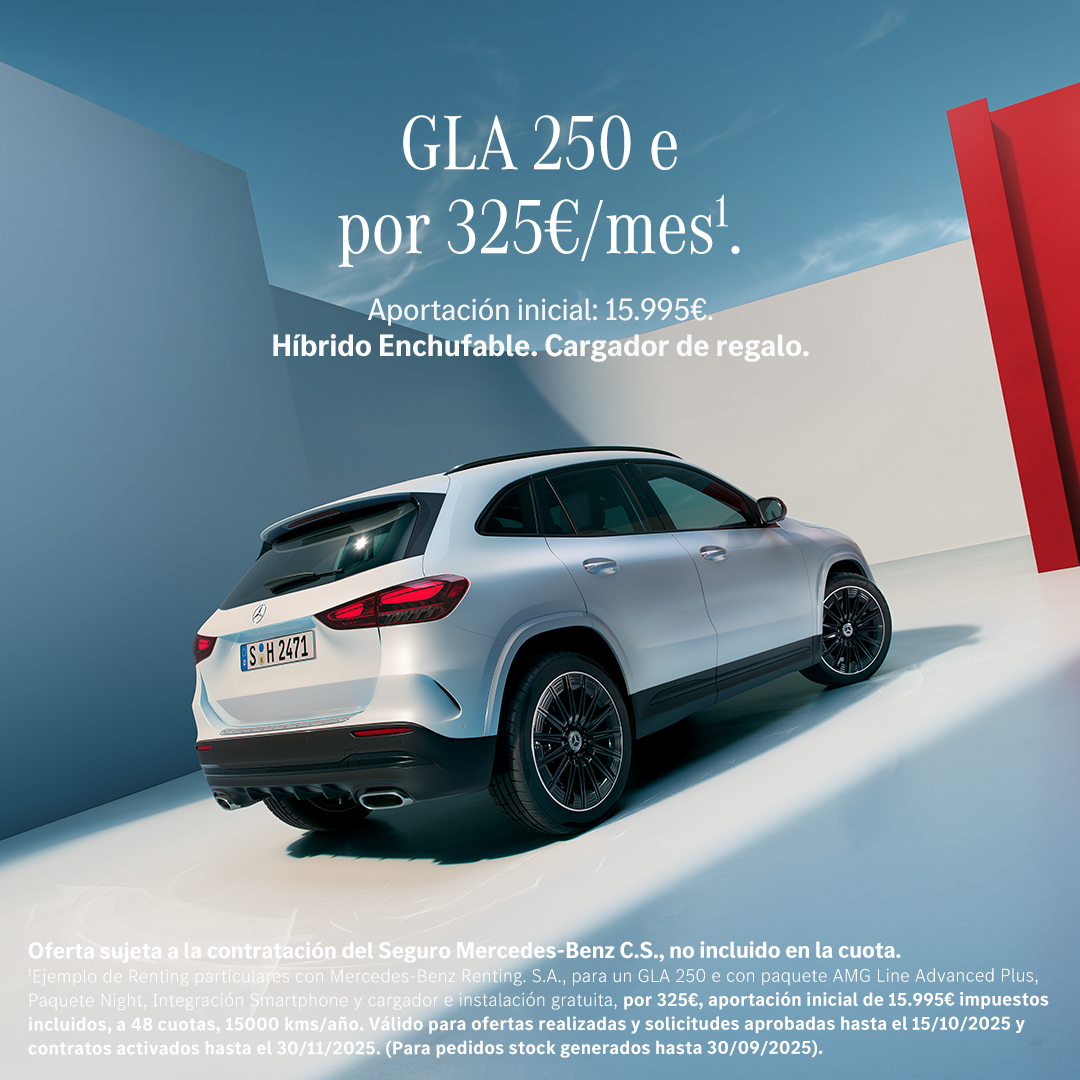 Grupo Jadisa (@grupojadisa) on Twitter photo Siente la libertad de conducir tu GLA Híbrido Enchufable y experimenta su dinamismo y deportividad.
ℹ️ Solicita información:
☎️ 953 100 700
✉️ info@grupojadisa.com
#MercedesBenz #GLA Siente la libertad de conducir tu GLA Híbrido Enchufable y experimenta su dinamismo y deportividad.
ℹ️ Solicita información:
☎️ 953 100 700
✉️ info@grupojadisa.com
#MercedesBenz #GLA