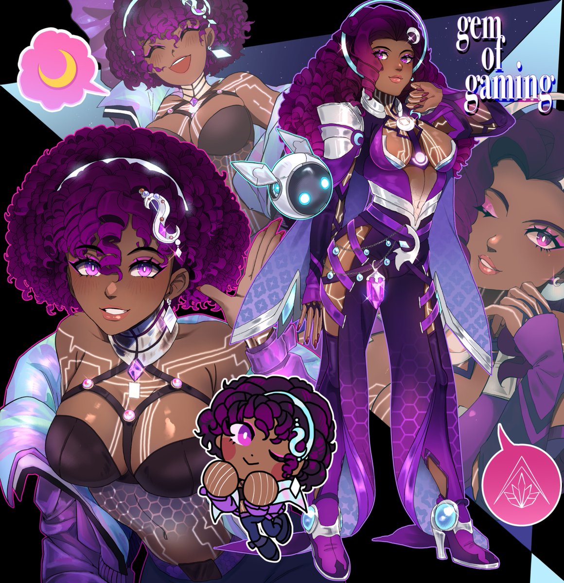 AmethystLady 🌃🌙 Your AKNet Mercenary Boss tweet media