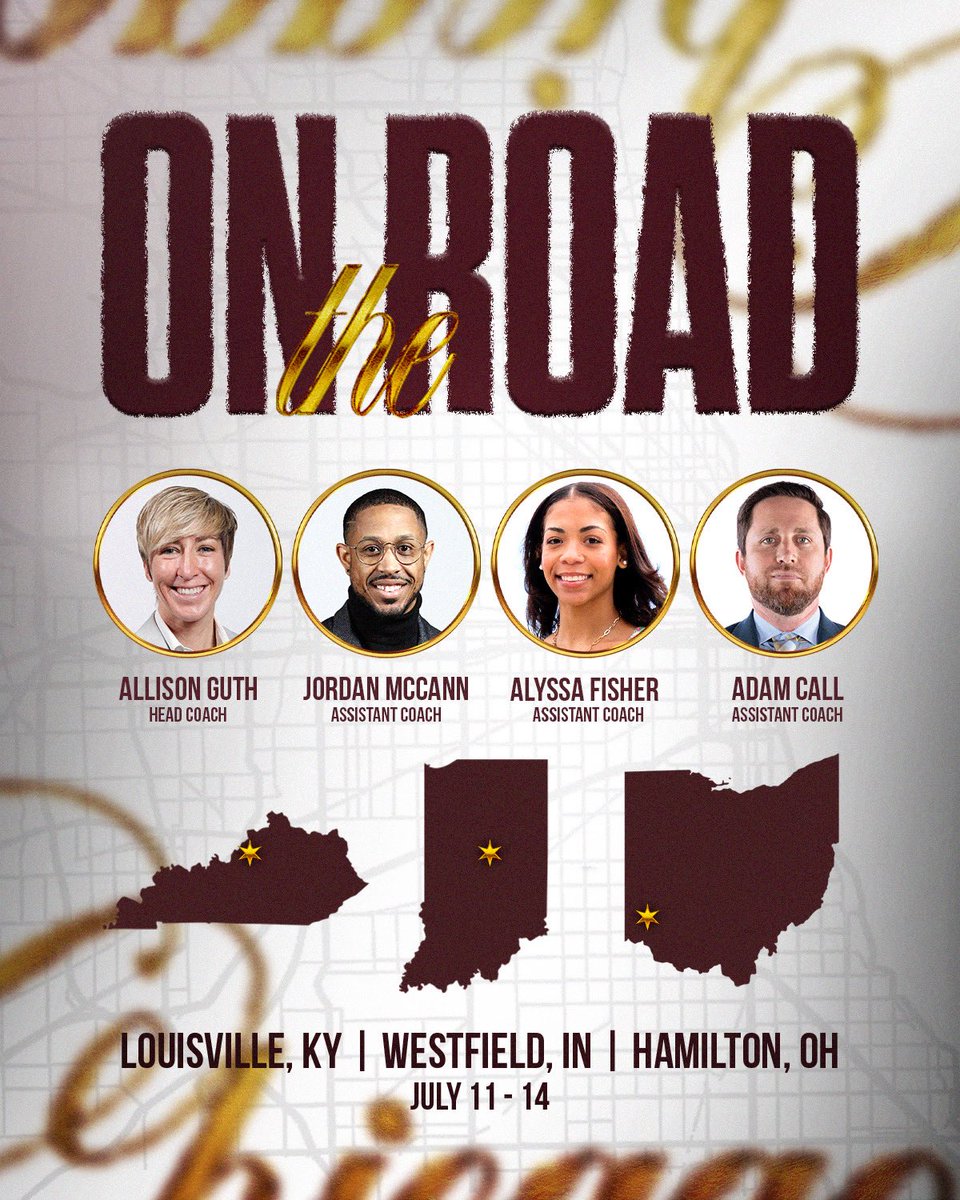 RamblersWBB's tweet image. On the road and looking for future Ramblers! 🐺