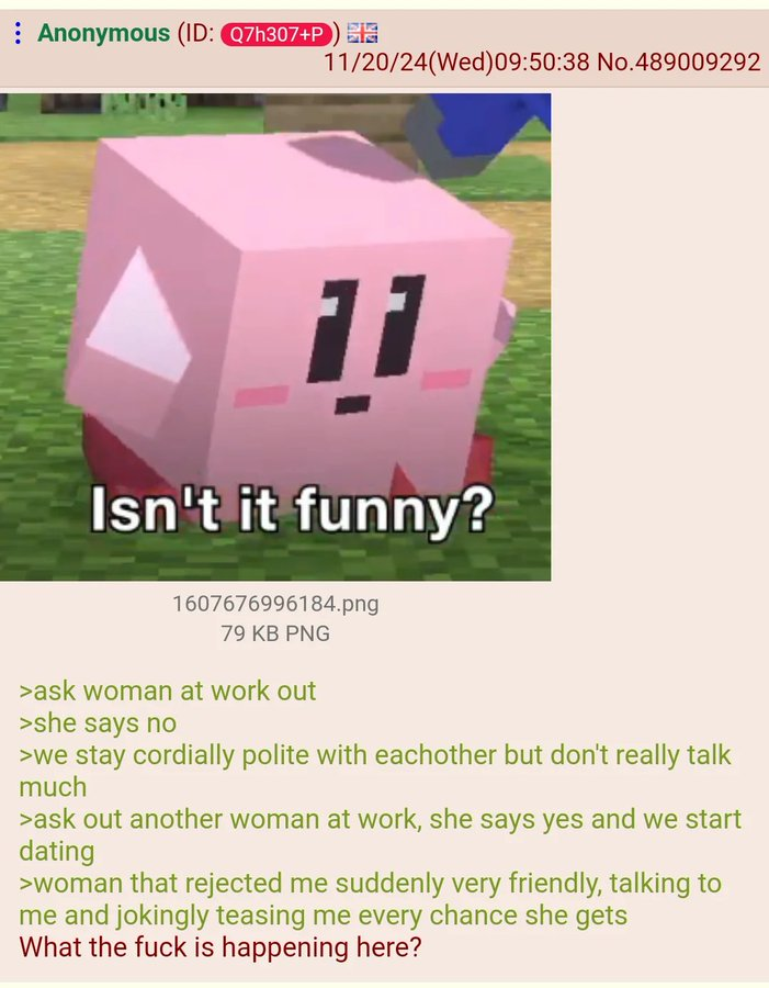 Greentext Poster tweet media