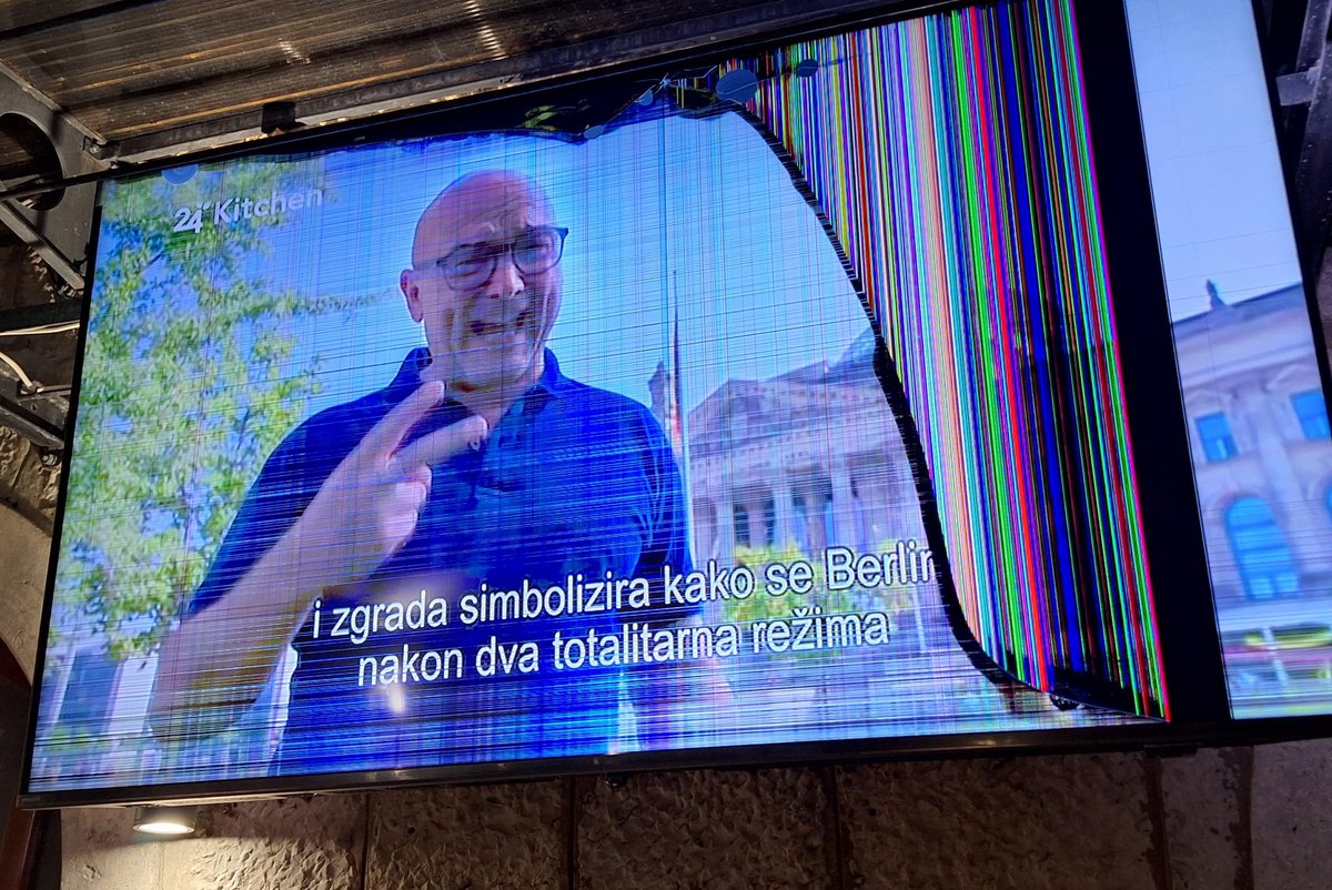 DrSStern's tweet image. Trying to resurrect his career on Croatian tele? #GreggWallace