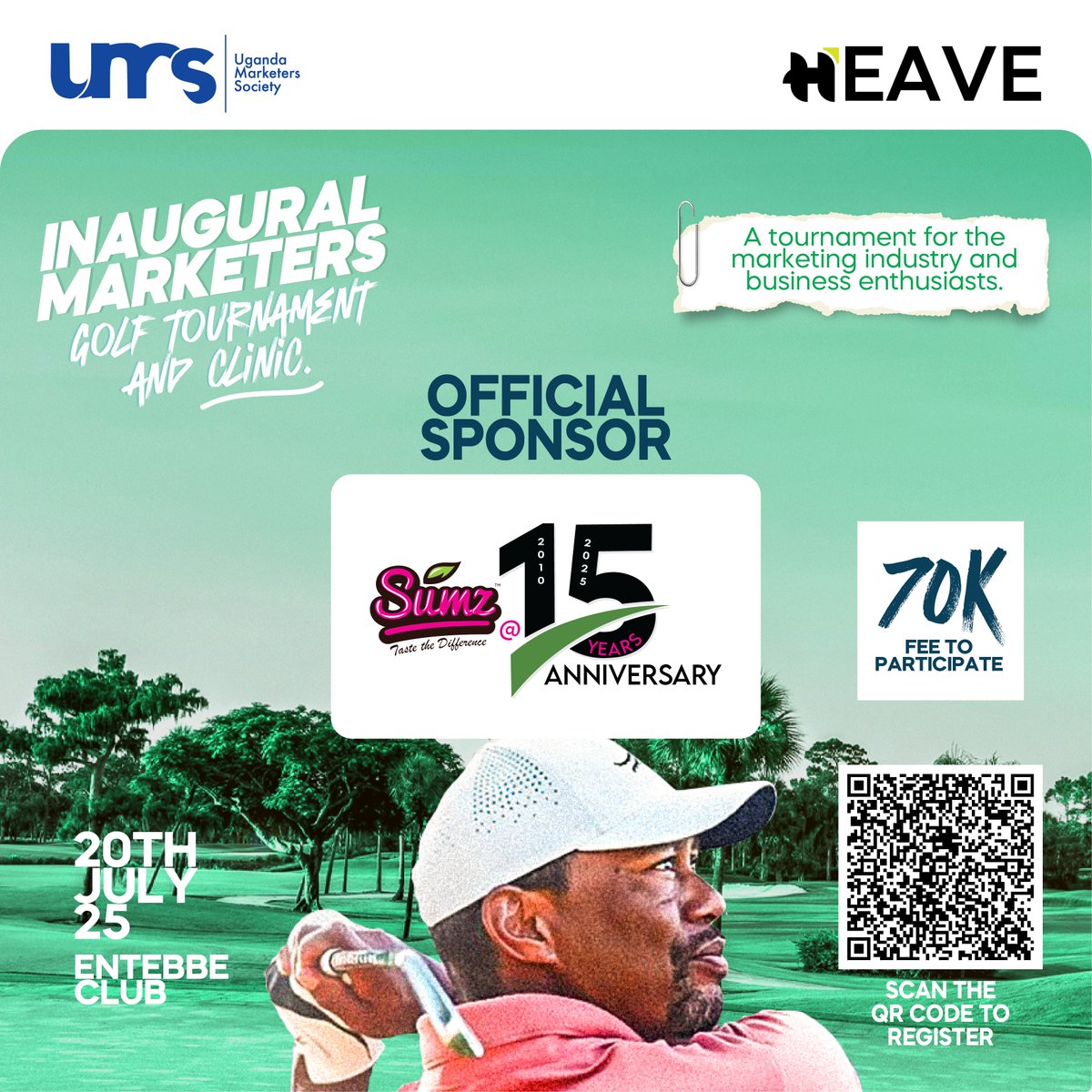 We are happy to announce <a href="/sumz_snacks/">SUMZ</a>  as our sponsor. Join us for the inaugural Marketers Golf tournament and learning clinic.

Register here: docs.google.com/forms/d/e/1FAI…