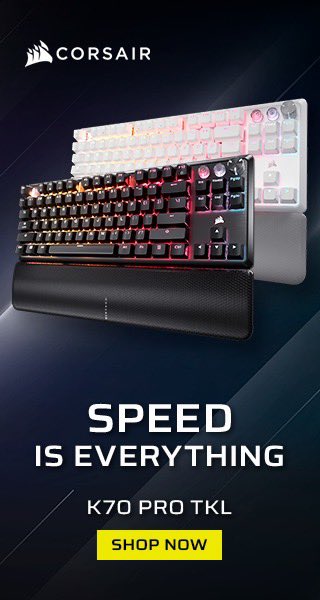 AKA | DanielPello1 (@danielpellocs2) on Twitter photo Für die Leute die aktuell noch nach einer Tastatur mit Hall-Effekt für einen sehr stabilen Preis (130€) suchen:
<a href="/CORSAIRDE/">CORSAIR Deutschland</a> hat die K70 Pro TKL bei den Prime Days im Angebot😏
*Werbung*, aber wirklich nen fettes Angebot für die aktuelle Keyboardmeta🤩
amzn.to/3GuWQ5M Für die Leute die aktuell noch nach einer Tastatur mit Hall-Effekt für einen sehr stabilen Preis (130€) suchen:
<a href="/CORSAIRDE/">CORSAIR Deutschland</a> hat die K70 Pro TKL bei den Prime Days im Angebot😏
*Werbung*, aber wirklich nen fettes Angebot für die aktuelle Keyboardmeta🤩
amzn.to/3GuWQ5M