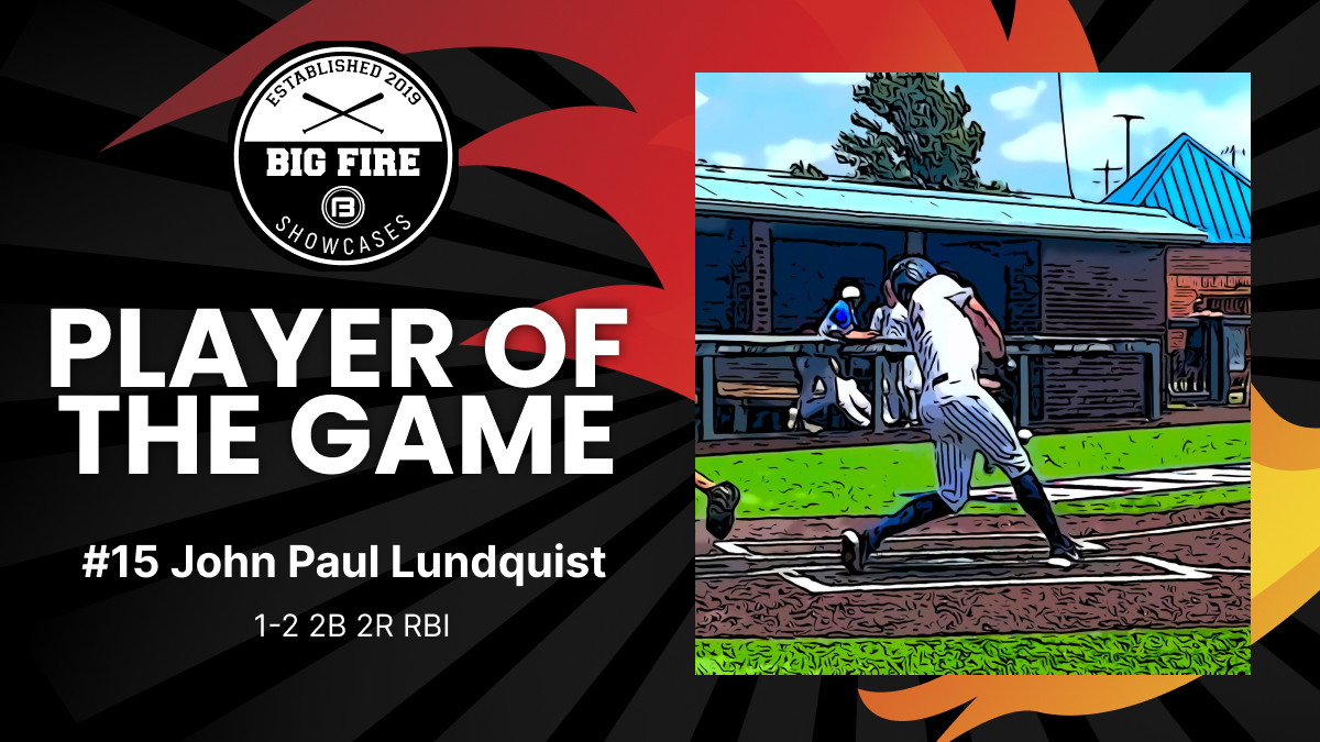 Big Fire Baseball (@bigfirebaseball) on Twitter photo PoG: <a href="/jp_lundquist/">John Paul Lundquist</a>
John Paul Lundquist #15 OF 2028 | Norman North HS | US Nationals South Plains 2028
#bigfire #swingit PoG: <a href="/jp_lundquist/">John Paul Lundquist</a>
John Paul Lundquist #15 OF 2028 | Norman North HS | US Nationals South Plains 2028
#bigfire #swingit