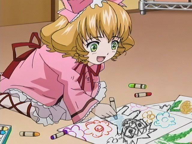 pinkOTD's tweet photo. 🌸Pink character of the day is Hina Ichigo from Rozen Maiden (2004) https://t.co/X9AvpGrqIV