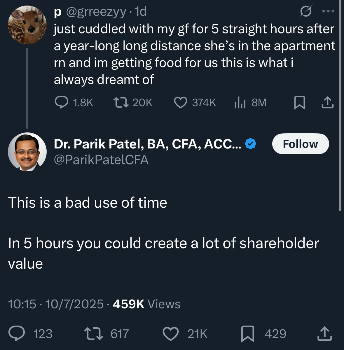 micromads's tweet image. most normal twitter conversation