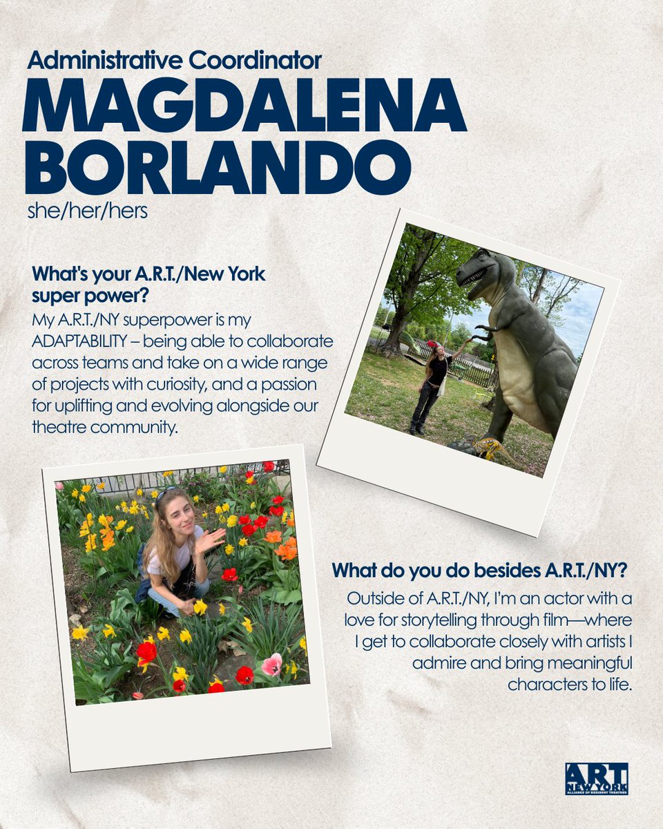 Meet the Internal Operations team at A.R.T./New York, the powerhouses behind the curtain! 

👏 Big thanks to this behind-the-scenes team for making the day-to-day not just possible, but better.