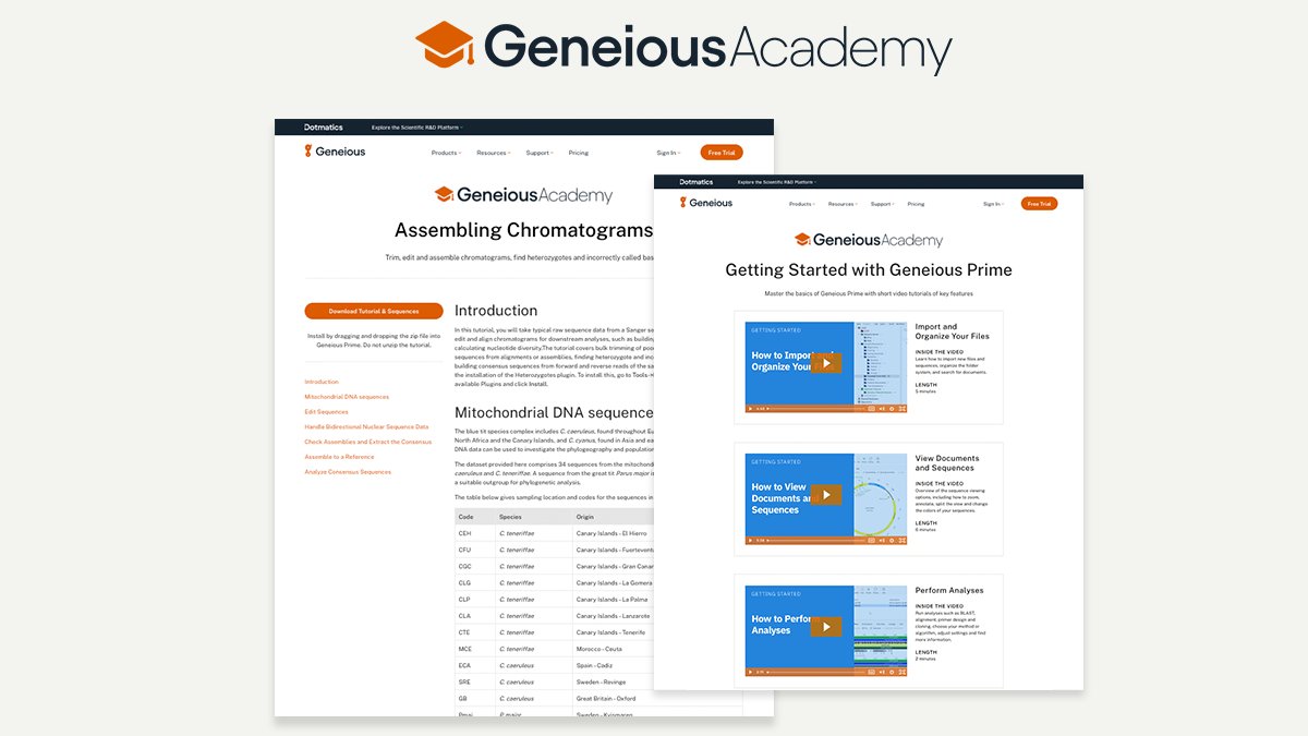 Geneious tweet media