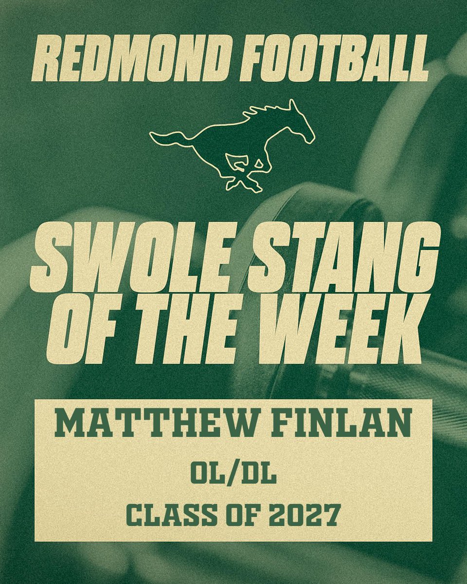 Jason Thedsombandith (@coachtheds) on Twitter photo SWOLE STANG OF THE WEEK π
Our Week βπ½ Swole Stang of the Week goes to <a href="/matthew_finlan/">Matthew Finlan</a>! Matt has worked his tail off this offseason and getting ready for a breakout Junior Season.
#BELIEVE π SWOLE STANG OF THE WEEK π
Our Week βπ½ Swole Stang of the Week goes to <a href="/matthew_finlan/">Matthew Finlan</a>! Matt has worked his tail off this offseason and getting ready for a breakout Junior Season.
#BELIEVE π